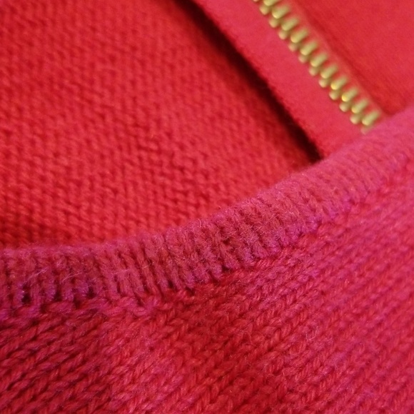 Michael Kors red high low sweater - Picture 5 of 8